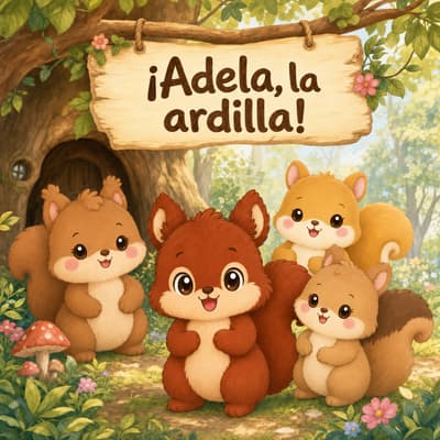 ¡Adela, la ardilla!