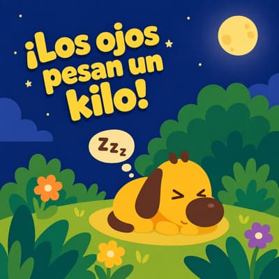 ¡Los ojos pesan un kilo!