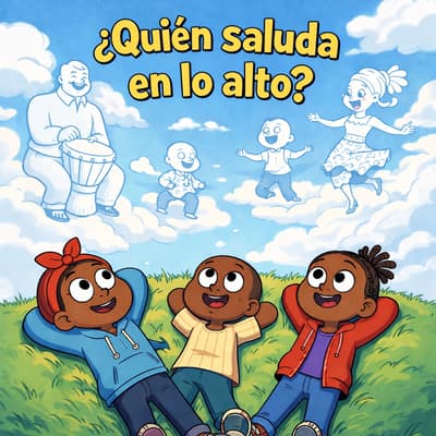¿Quién saluda en lo alto?