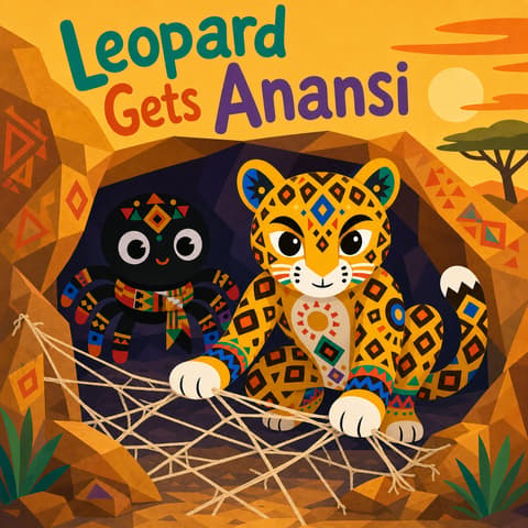 Leopard Gets Anansi