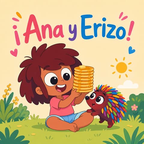 ¡Ana y Erizo! | Libro ATAL de vida cotidiana nivel 1