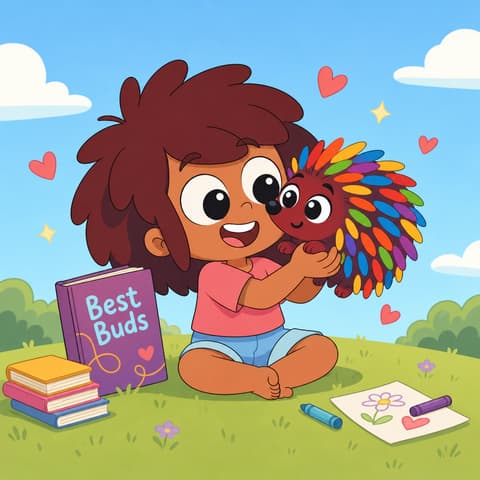 Friendship Decodable Reader with Short U, J, V and Y