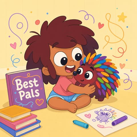 Friendship Decodable Reader with -le, -al, -el and -il Words