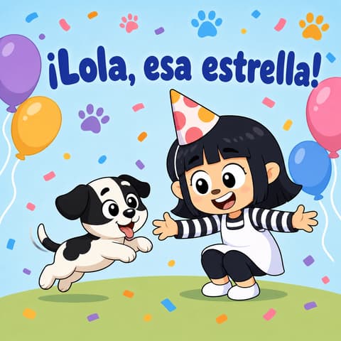 ¡Lola, esa estrella! | Libro ATAL de animales nivel 2
