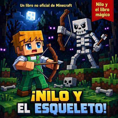 ¡Nilo y El Esqueleto! | Libro ATAL de Minecraft nivel 2