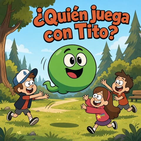 ¿Quién juega con Tito? | Libro ATAL de aventura nivel 58