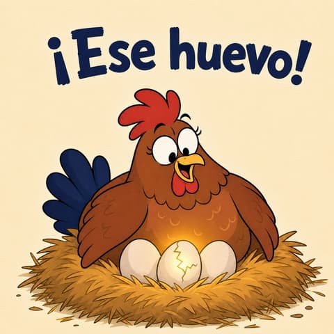 ¡Ese huevo! | Libro ATAL de animales nivel 2