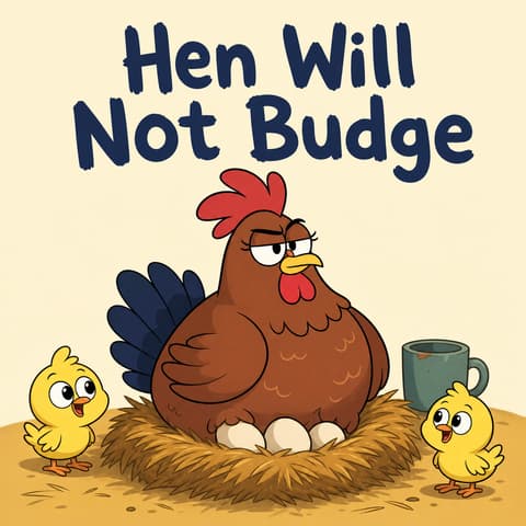 Hen Will Not Budge