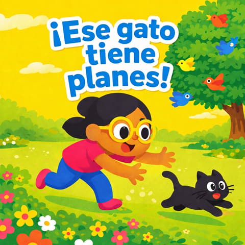¡Ese gato tiene planes! | Libro ATAL de vida cotidiana nivel 74
