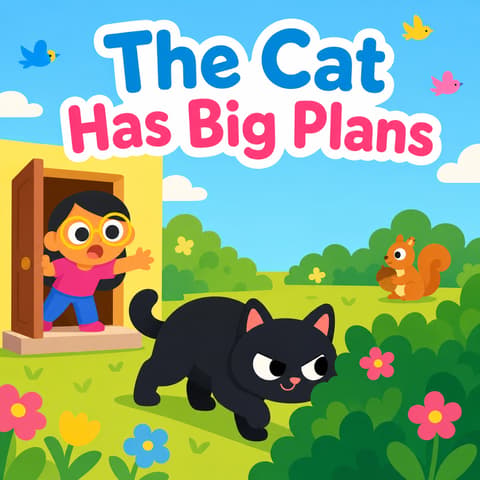 The Cat Has Big Plans