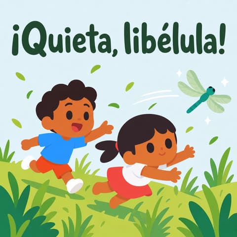 ¡Quieta, libélula! | Libro ATAL de vida cotidiana nivel 30