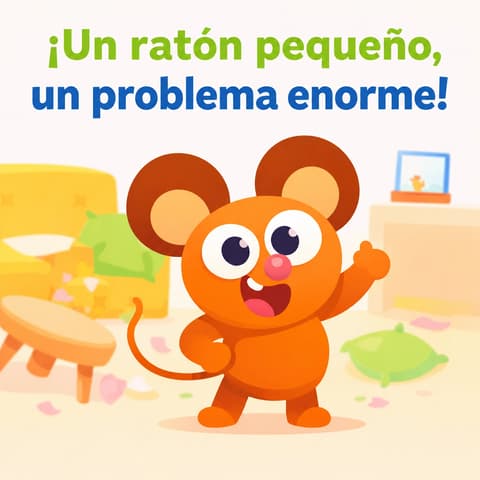 ¡Un ratón pequeño, un problema enorme! | Libro ATAL de animales nivel 74