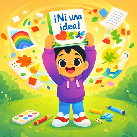 ¡Ni una idea! | Libro ATAL de vida cotidiana nivel 65