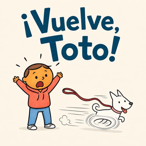 ¡Vuelve, Toto! | Libro ATAL de aventura nivel 59