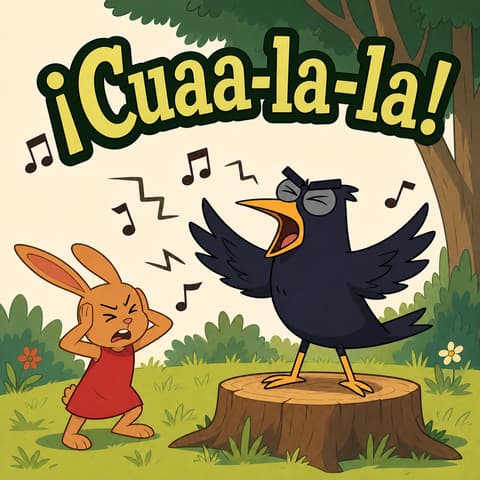 ¡Cuaa-la-la! | Libro ATAL de animales nivel 59