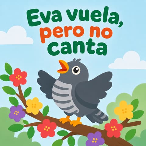 Eva vuela, pero no canta | Libro ATAL de animales nivel 79