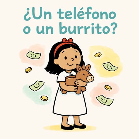 ¿Un teléfono o un burrito? | Libro ATAL de vida cotidiana nivel 79