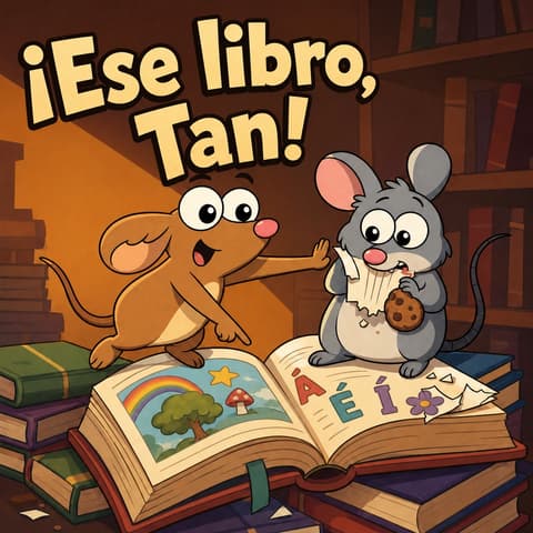 ¡Ese libro, Tan! | Libro ATAL de animales nivel 4