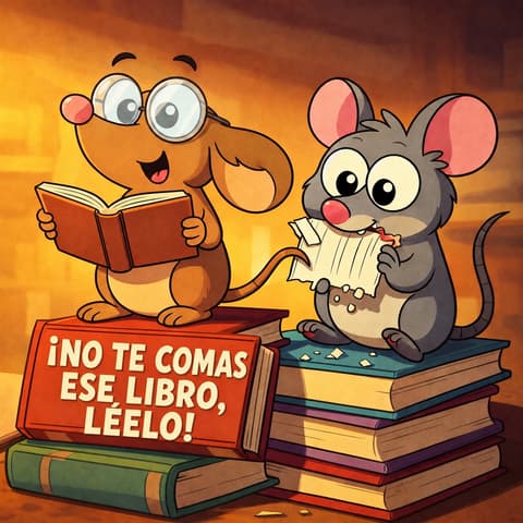¡No te comas ese libro, léelo! | Libro ATAL de animales nivel 79