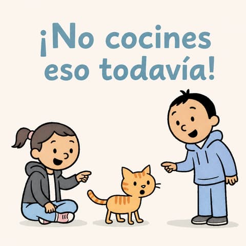 ¡No cocines eso todavía! | Libro ATAL de vida cotidiana nivel 84