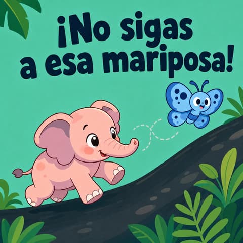 ¡No sigas a esa mariposa! | Libro ATAL de animales nivel 55
