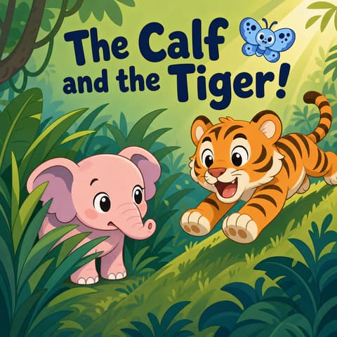 The Calf and the Tiger!