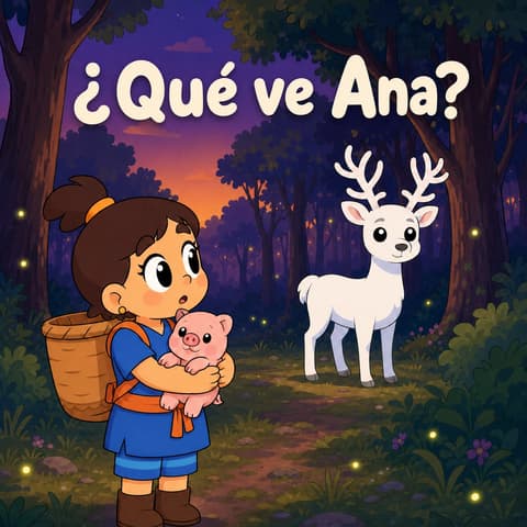 ¿Qué ve Ana? | Libro ATAL de aventura nivel 4