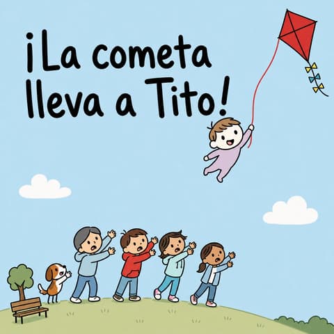 ¡La cometa lleva a Tito! | Libro ATAL de vida cotidiana nivel 32