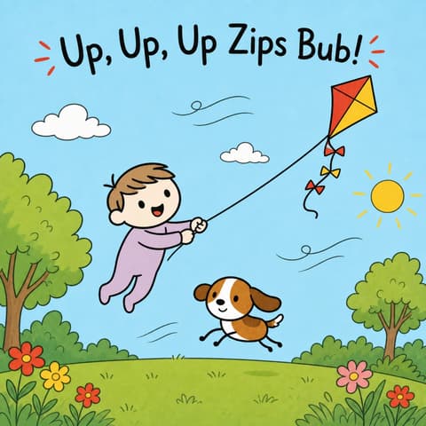 Up, Up, Up Zips Bub!