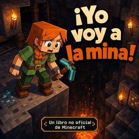 ¡A la mina, Alma! | Libro ATAL de Minecraft nivel 33