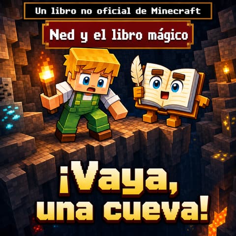 ¡Vaya, una cueva! | Libro ATAL de Minecraft nivel 33