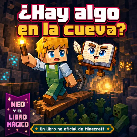¿Hay algo en la cueva? | Libro ATAL de Minecraft nivel 61
