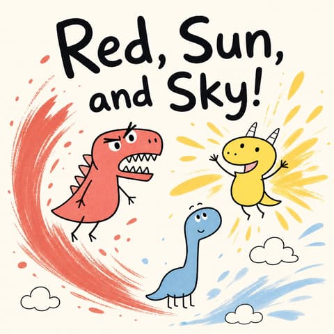 Red, Sun, and Sky!