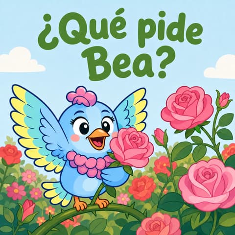 ¿Qué pide Bea? | Libro ATAL de animales nivel 33