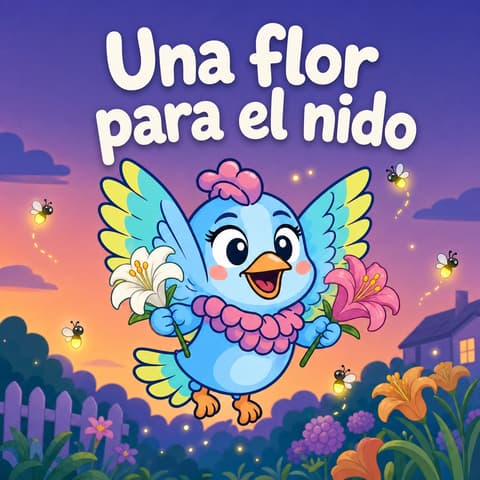 Una flor para el nido | Libro ATAL de animales nivel 61