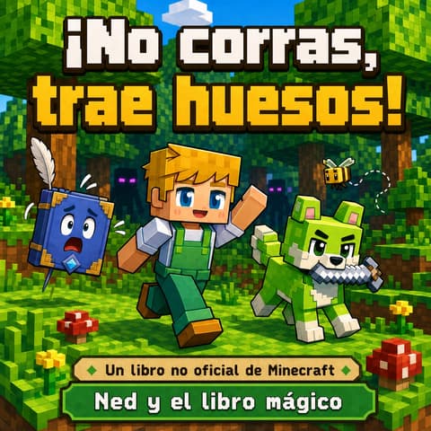 ¡No corras, trae huesos! | Libro ATAL de Minecraft nivel 33