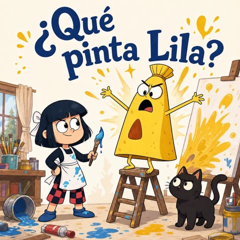 ¿Qué pinta Lila? | Libro ATAL de vida cotidiana nivel 33