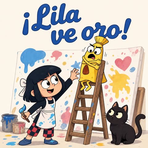 ¡Lila ve oro! | Libro ATAL de vida cotidiana nivel 5