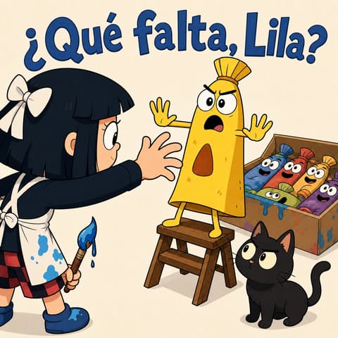 ¿Qué falta, Lila? | Libro ATAL de vida cotidiana nivel 61