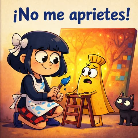 ¡No me aprietes! | Libro ATAL de vida cotidiana nivel 74