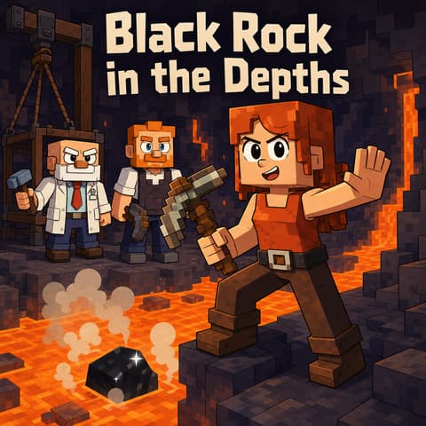 Black Rock in the Depths