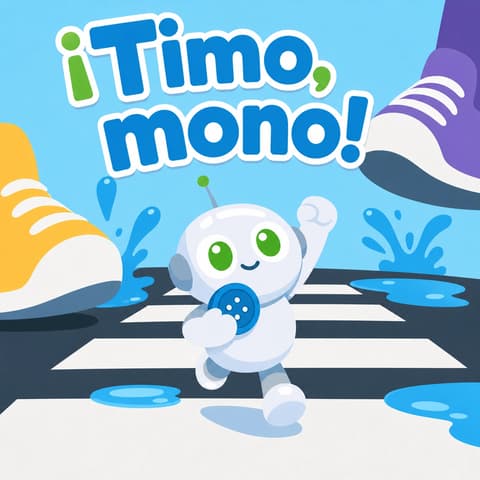 ¡Timo, mono! | Libro ATAL de aventura nivel 6