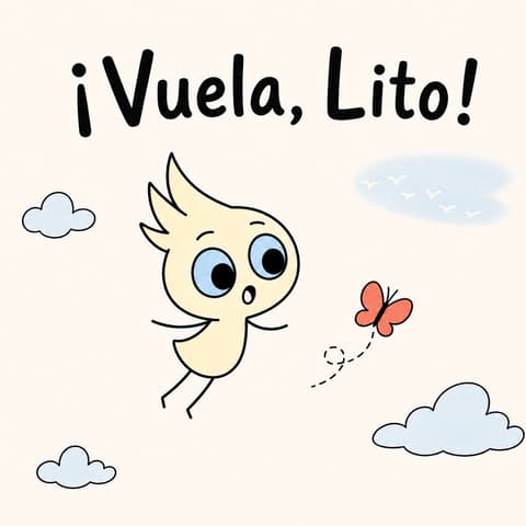 ¡Vuela, Lito! | Libro ATAL de animales nivel 34