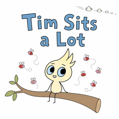 Tim Sits a Lot