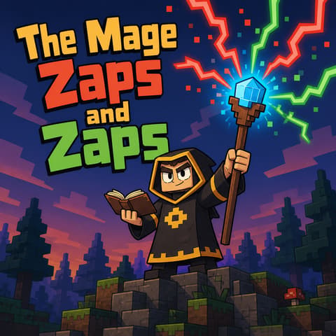The Mage Zaps and Zaps