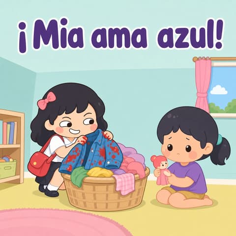 ¡Mia ama azul! | Libro ATAL nivel 6