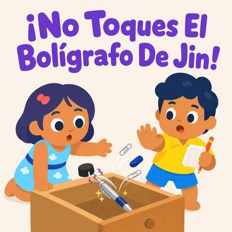¡No toques la pluma de Jin! | Libro ATAL de vida cotidiana nivel 6