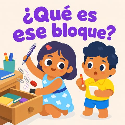 ¿Qué es ese bloque? | Libro ATAL de vida cotidiana nivel 62