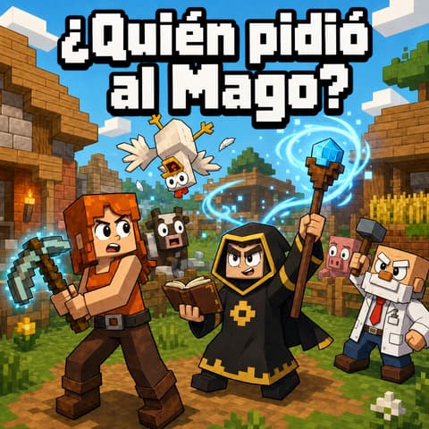 ¿Quién pidió al Mago? | Libro ATAL de Minecraft nivel 34