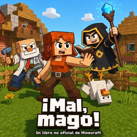 ¡Mal, mago! | Libro ATAL de Minecraft nivel 6